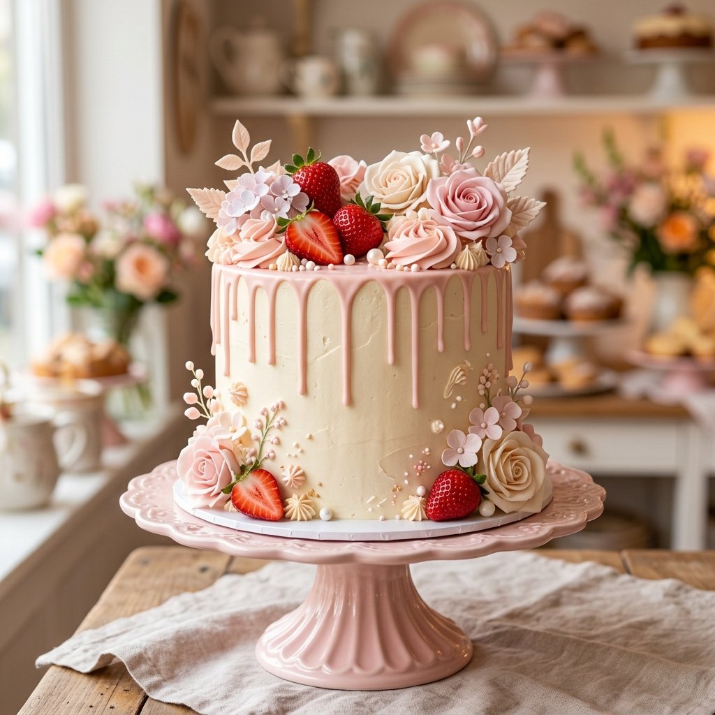 Artisanal celebration cake by Raisen Food Lovers